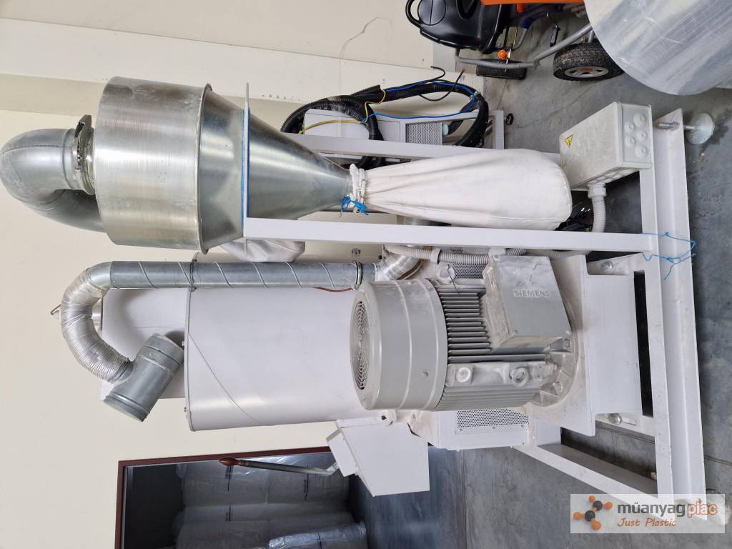 Műanyag agglomeráló gép