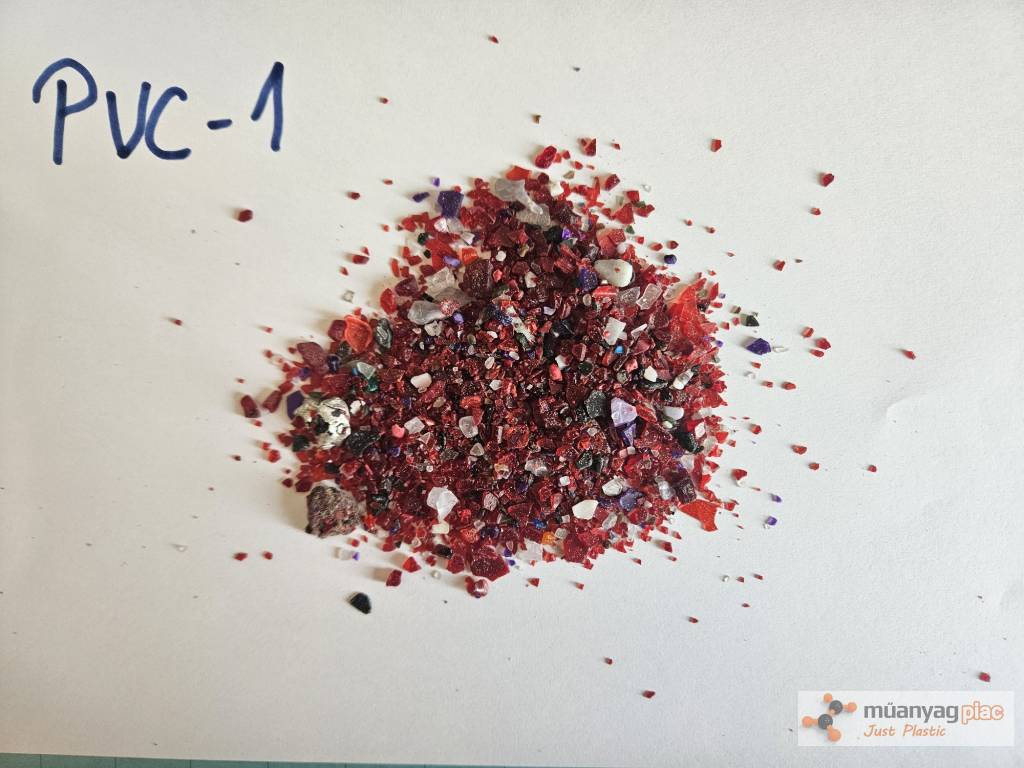 PVC műanyag granulátum - darálék